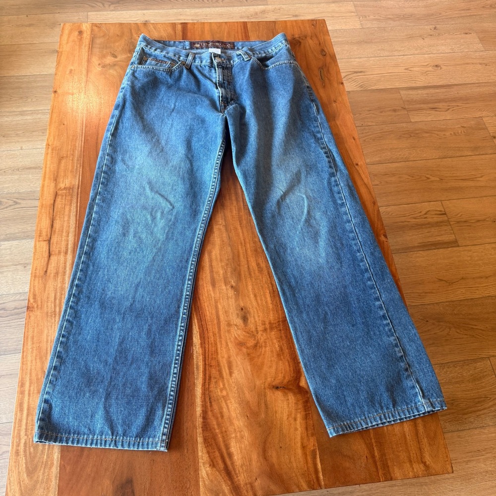 Territory Jeans Men's Blue Baggie Jeans Size 34x30